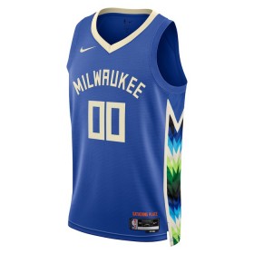 NBA Mænd Trøje Milwaukee Bucks Custom 2022-23 Nike City Edition Swingman